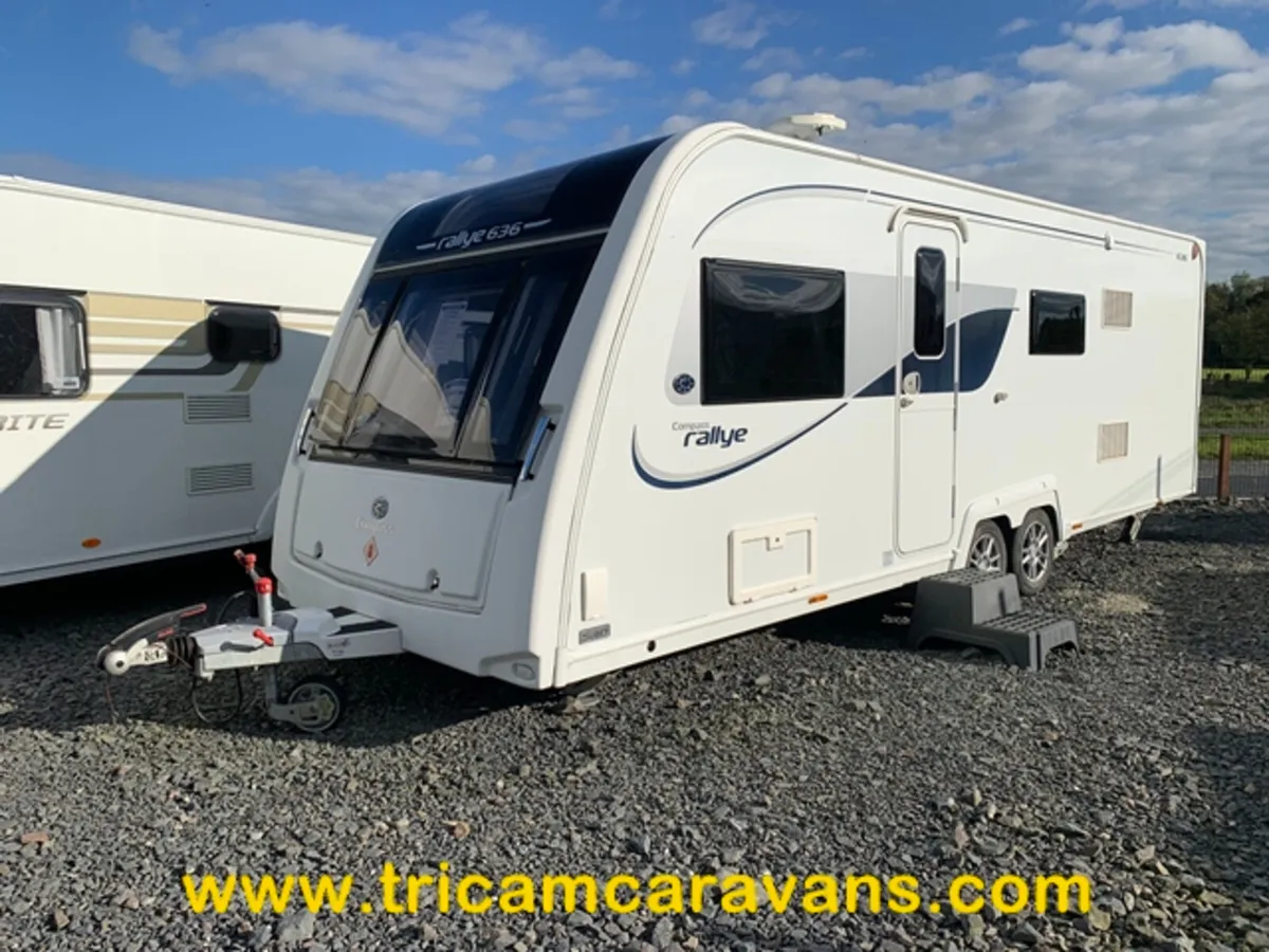 2016 Compass Rallye 636/6, Twin Axle, Bunks, Mover - Image 1