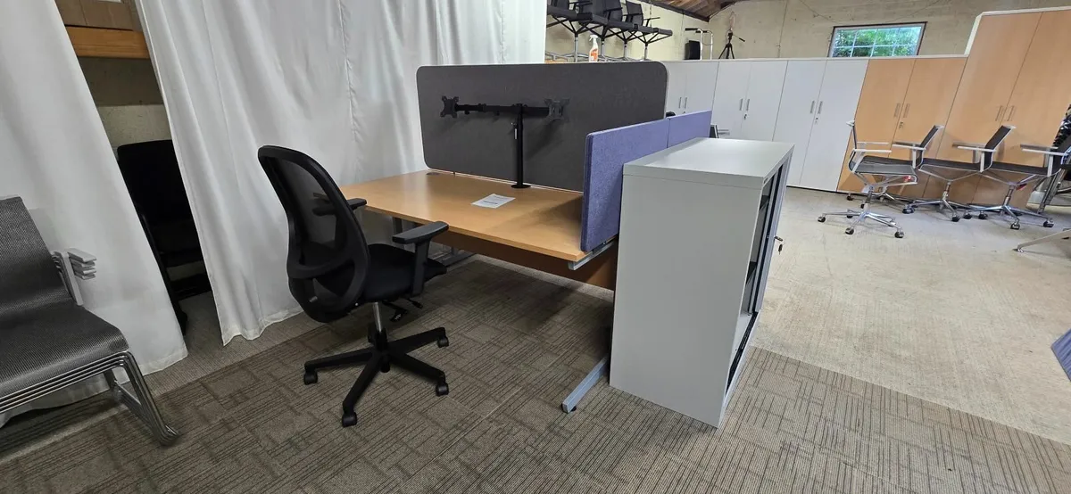 2-Person Office Set – Complete Setup - Image 2