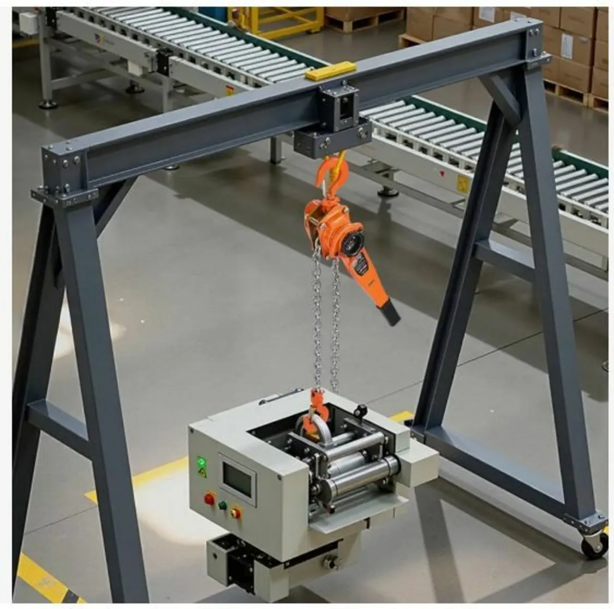 Manual Lever Chain Hoist, 3/4T 750KG Capacity - Image 4