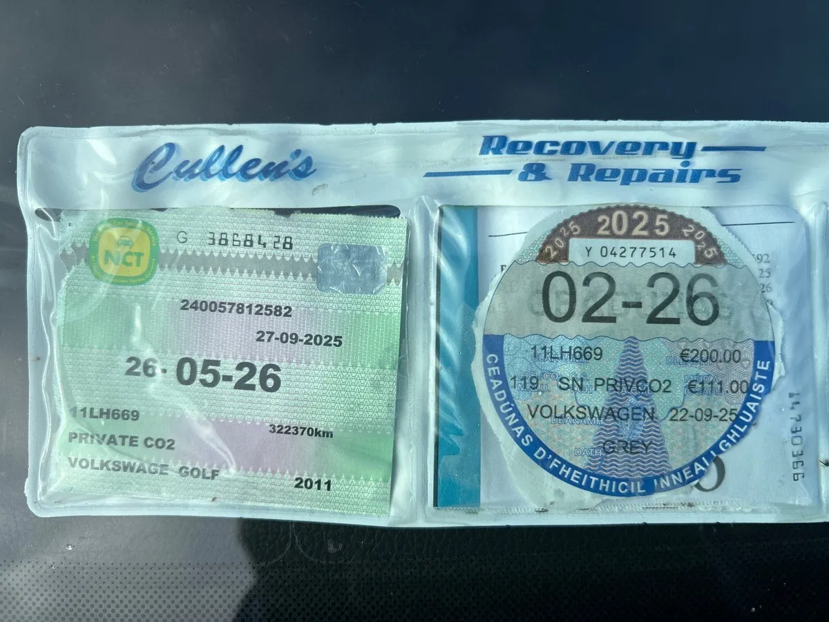 2011 MK6 VW Golf 1.6tdi NCT 5/26 Tax 2/26 - Image 2