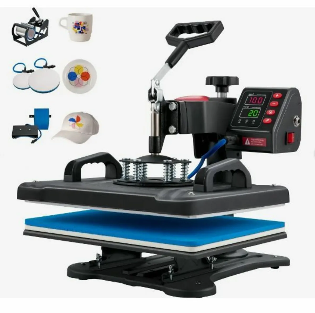 Heat Press, 5 in 1 Heat Press Machine - Image 1