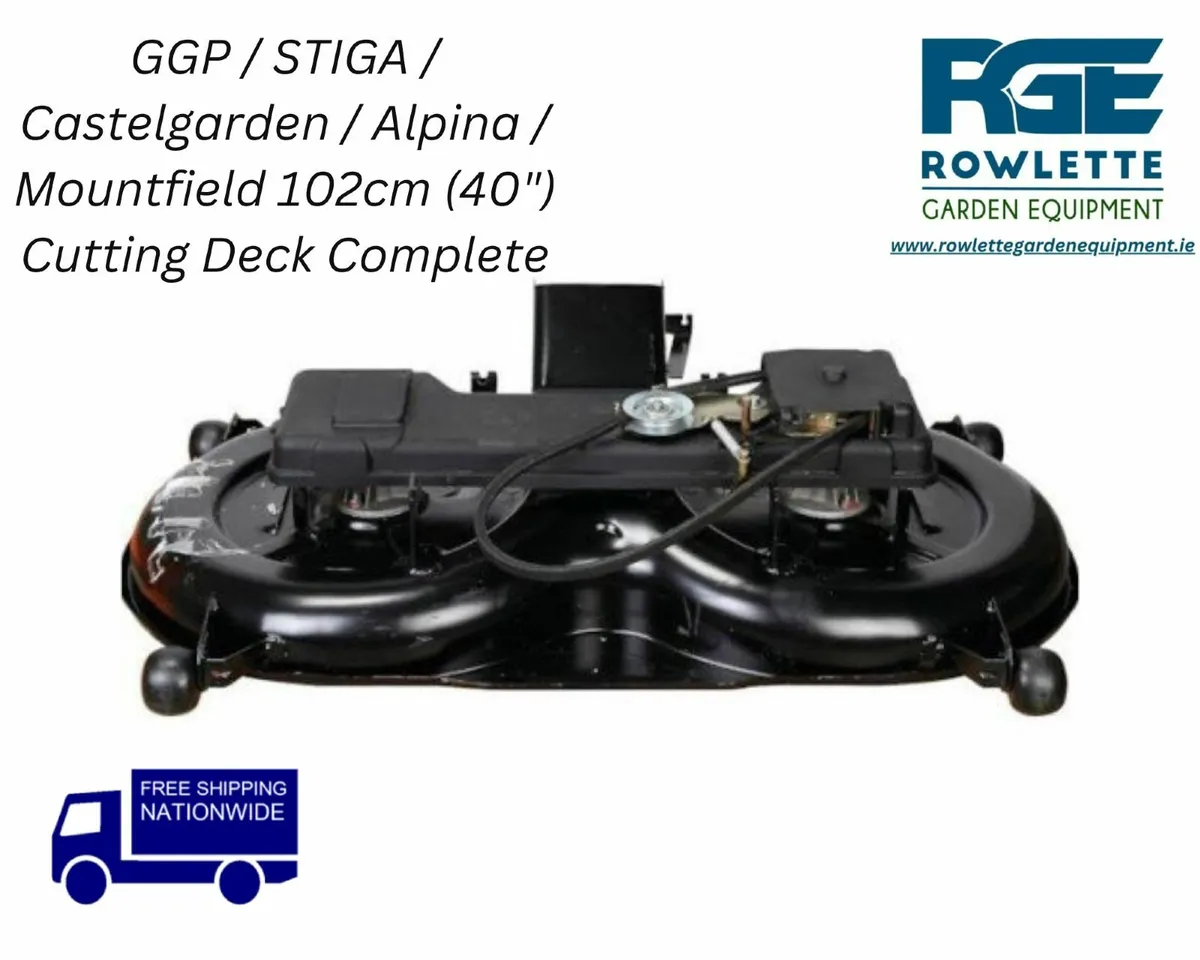 Complete Deck plate assy 102 manual engage - Image 1