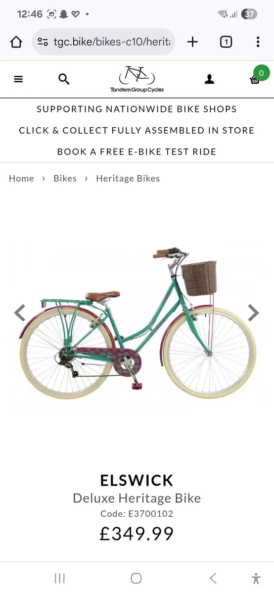 Elswick Heritage Bike - Image 1