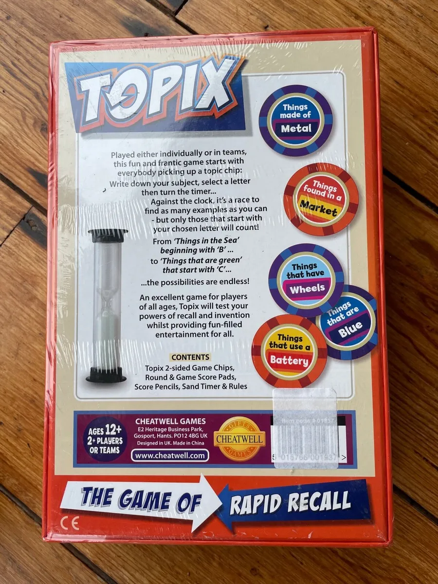 Topix - The Game of Rapid Recall - Image 2