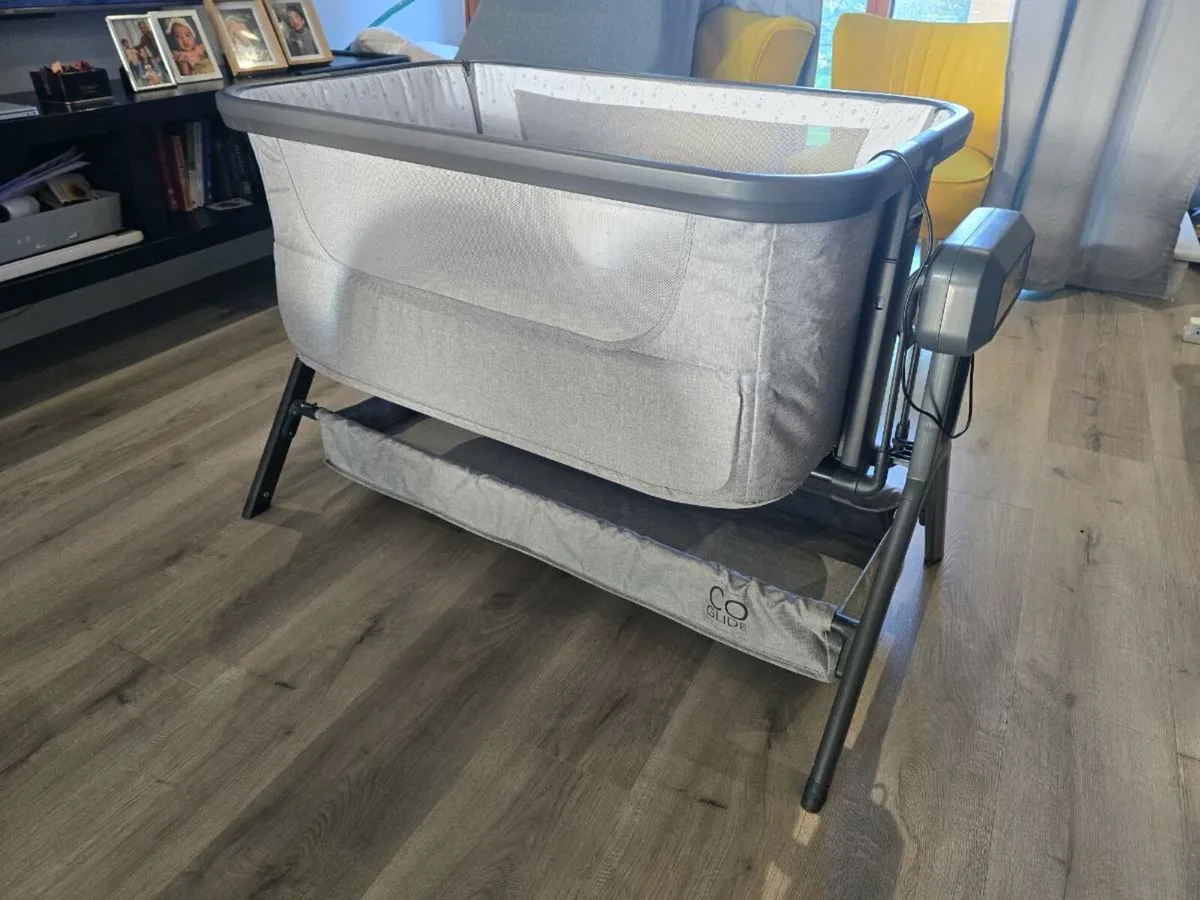 Bedside Crib Electric Swing-Baby Elegance Co-Glide - Image 2