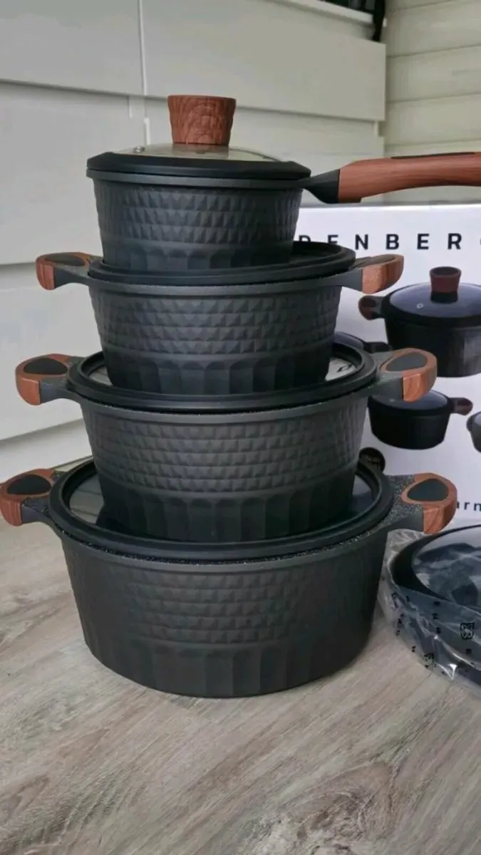 COOKWARE SET ALUMINUM brand new high quality - Image 1