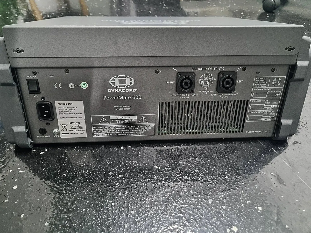 dynacord powermate 600-2 mixing console - Image 3
