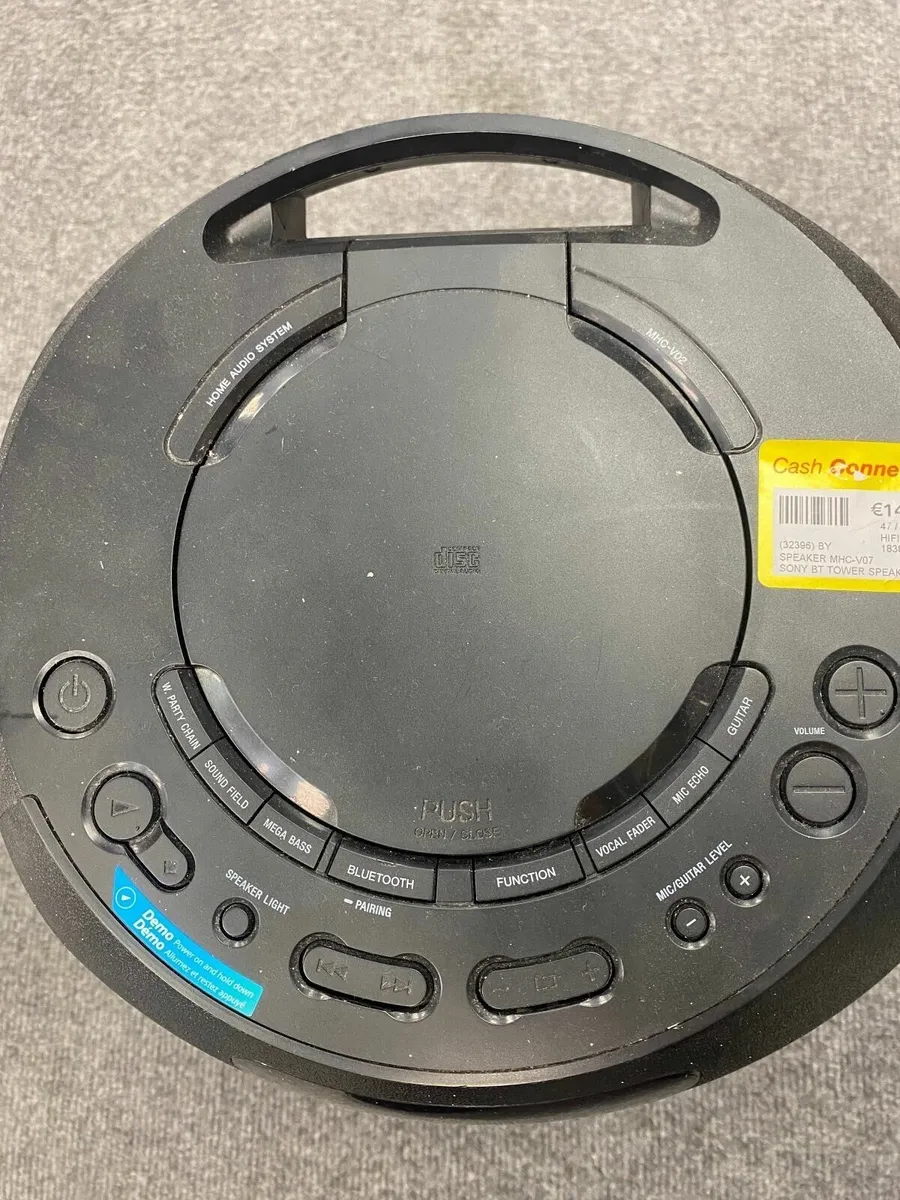 Sony MHC-V07 Bluetooth + CD Tower Speaker - Image 4
