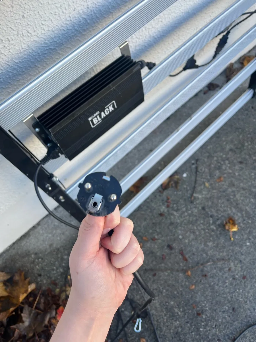 LUMII black 720w LED 6 bar fixture heater lights - Image 4