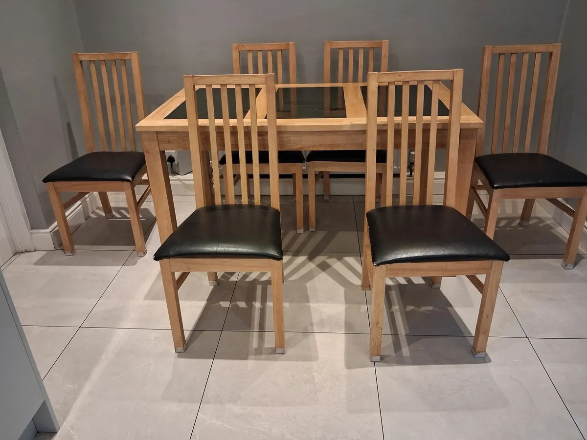 Dining Table+6 chairs - Image 1