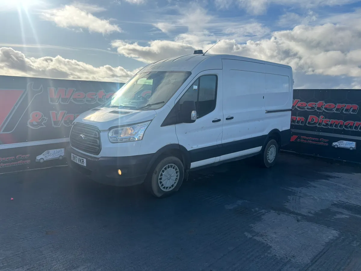 2017 ford transit 2.0 rwd for dismantling