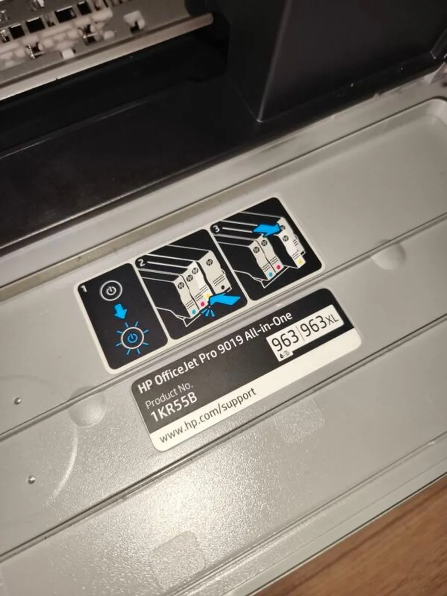 HP OfficeJet Pro 9019 A4 Colour Multifunction Inkjet Printer - Image 2