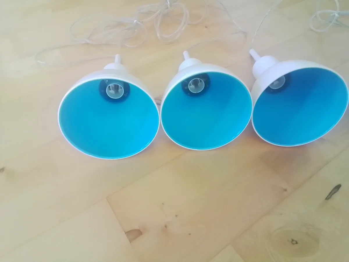 Scandinavian Metal  Drop Lights - Image 1