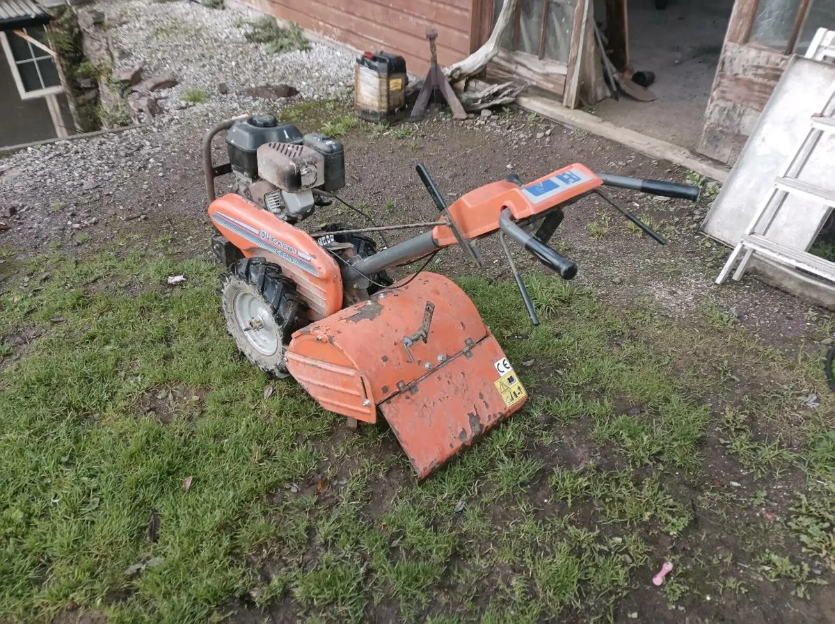 Garden tiller rotovator - Image 1