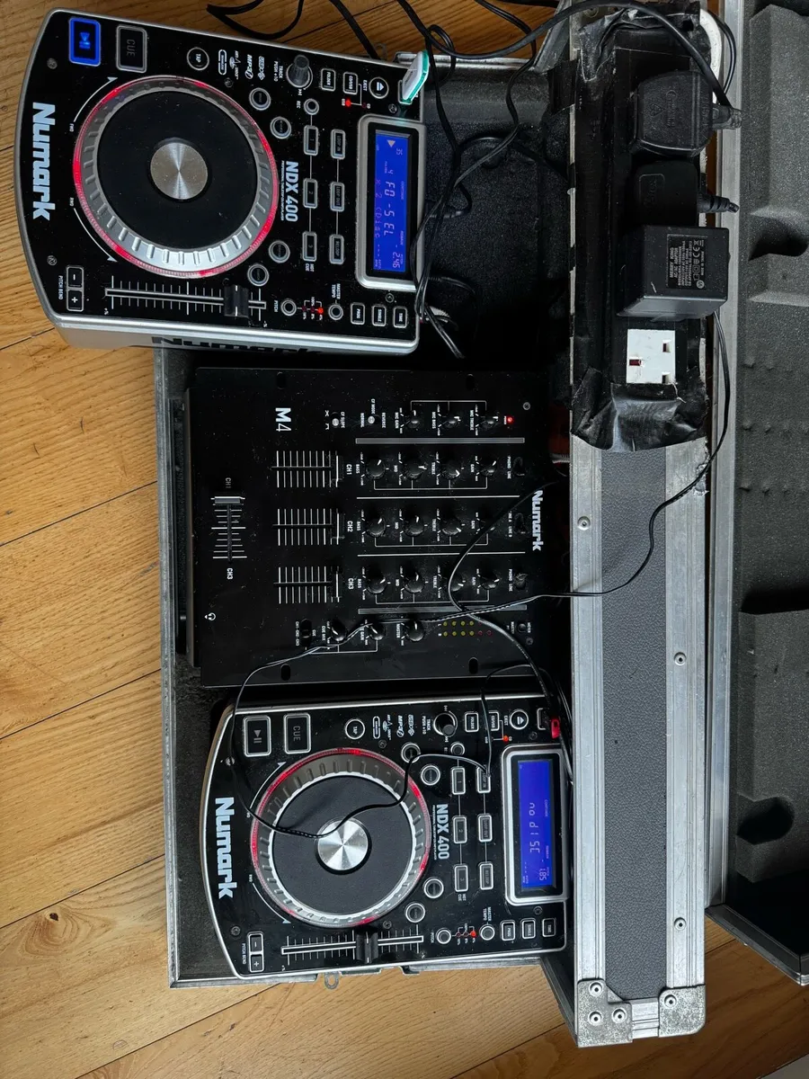 Numark NDX400 x2 + M4 Mixer DJ Setup - Image 3