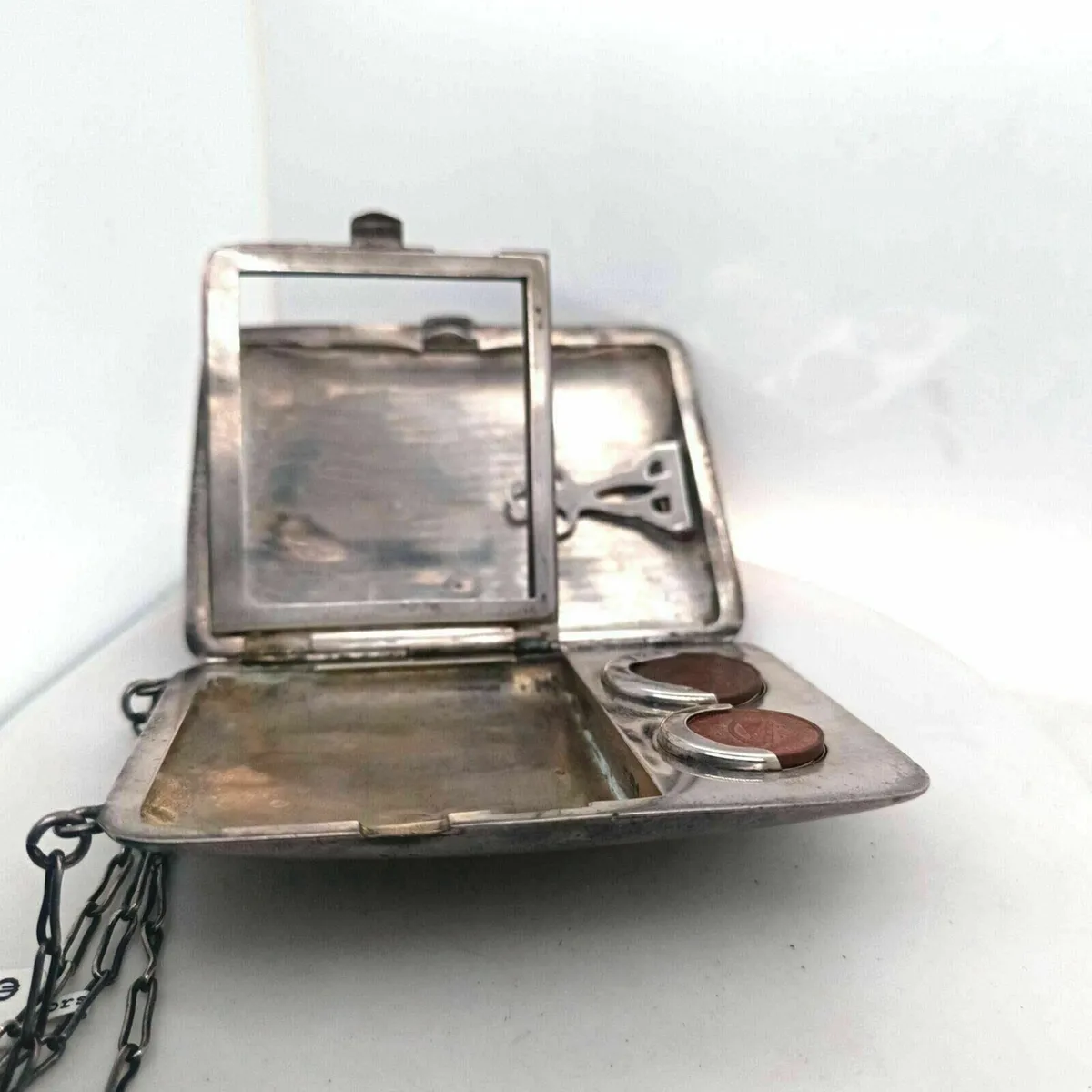 Vintage/ Antique Silver Wallet - Image 1