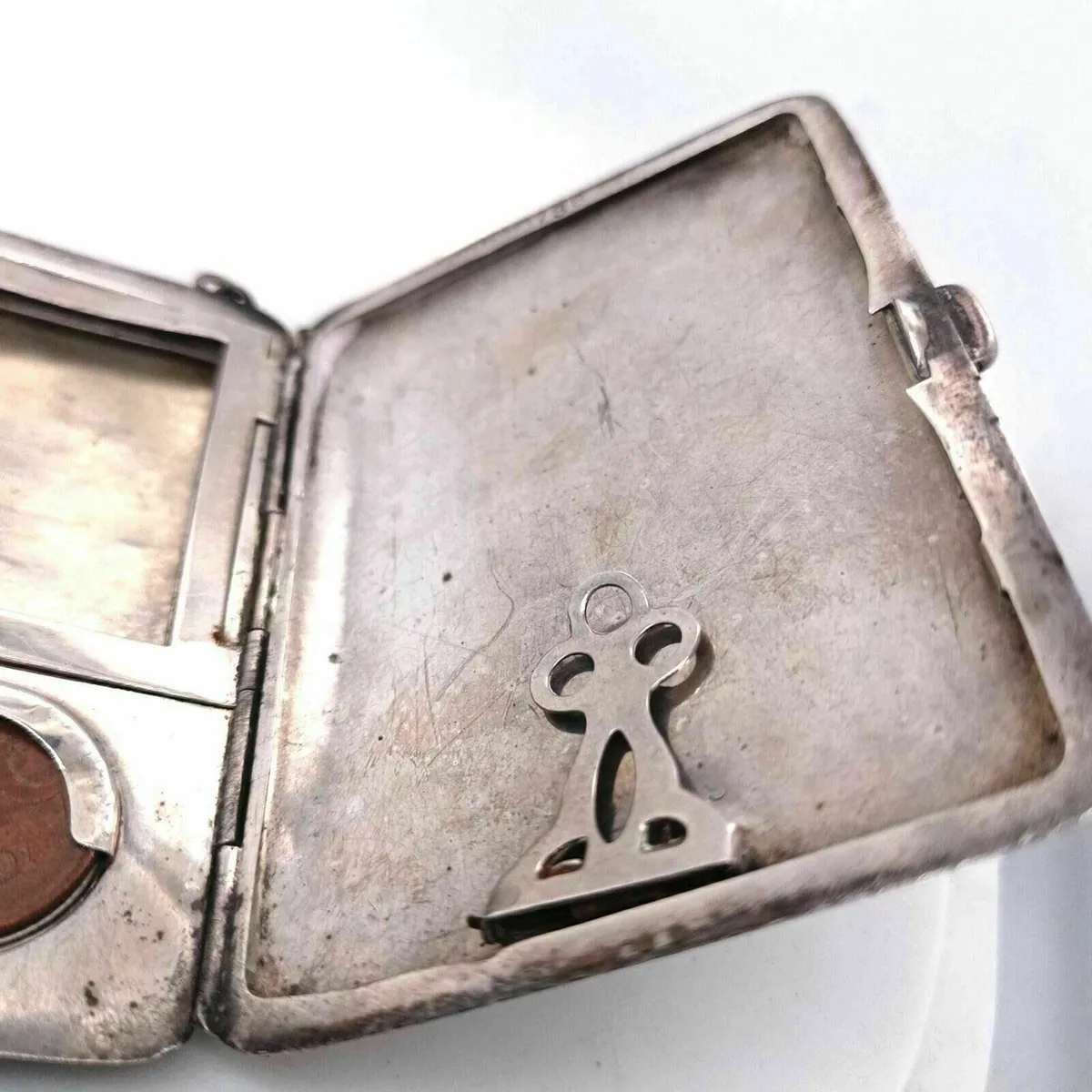 Vintage/ Antique Silver Wallet - Image 3