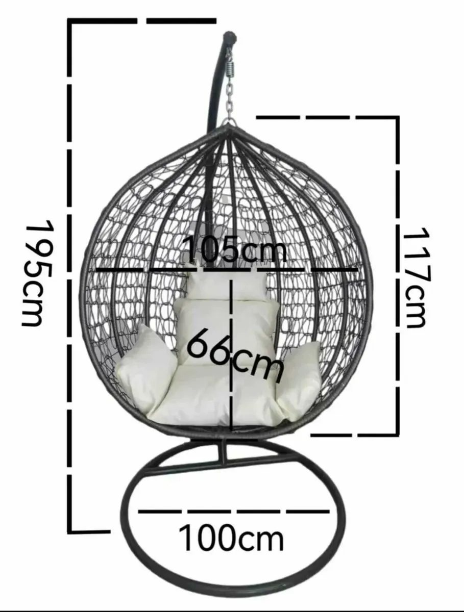Egg chair swing chair brand new - Image 1