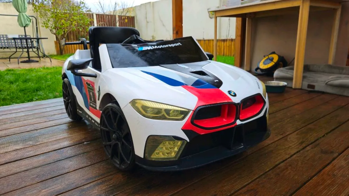 Kids Battery BMW Ride on Car with Remote 5km/h - Image 1