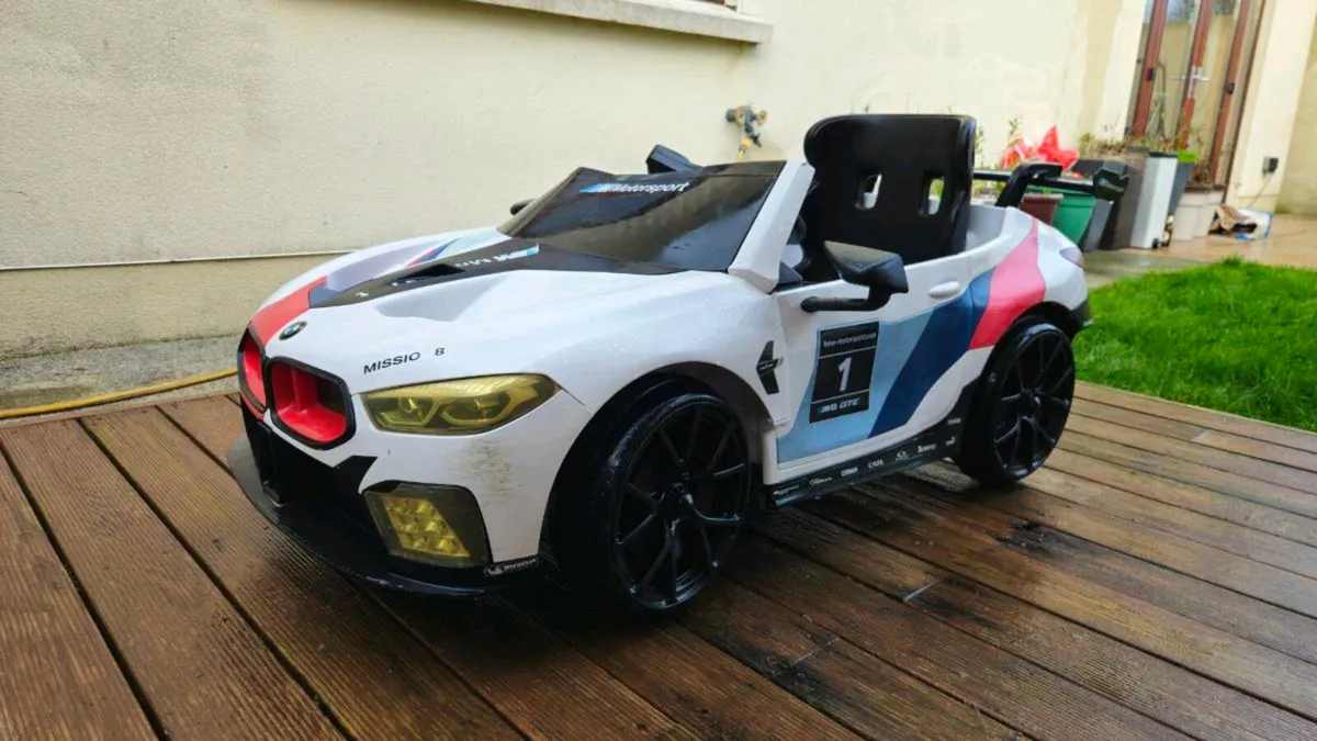 Kids Battery BMW Ride on Car with Remote 5km/h - Image 2