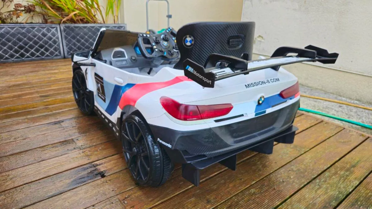 Kids Battery BMW Ride on Car with Remote 5km/h - Image 3