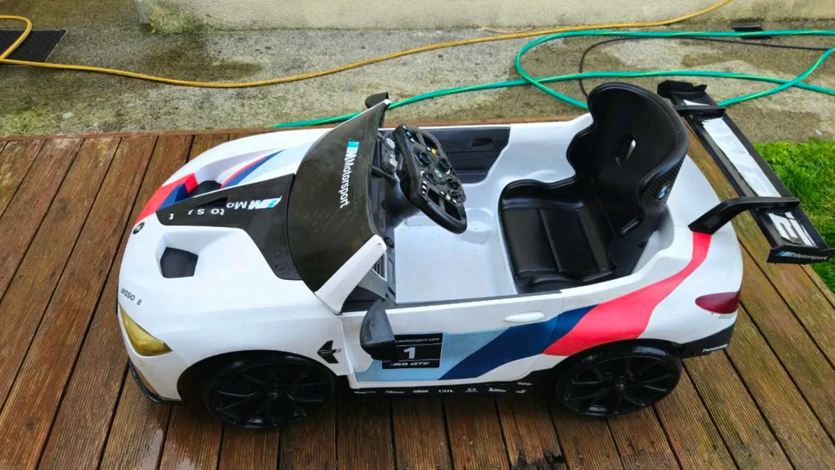 Kids Battery BMW Ride on Car with Remote 5km/h - Image 4