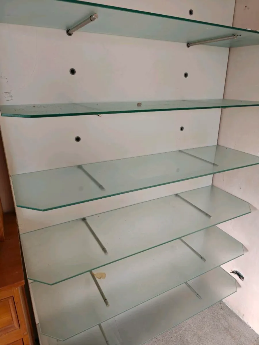 Glass shelving unit - Image 2