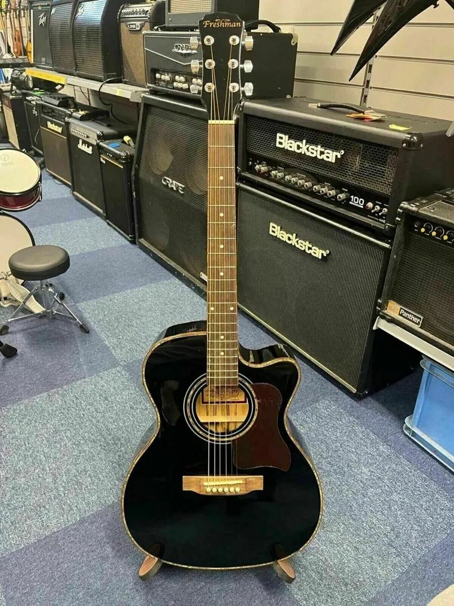 Freshman Semi Acoustic Guitar - Image 2