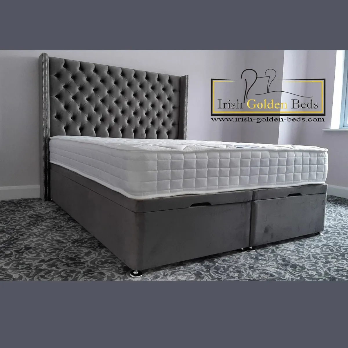 bed frame and headboard, free delivery - Image 4