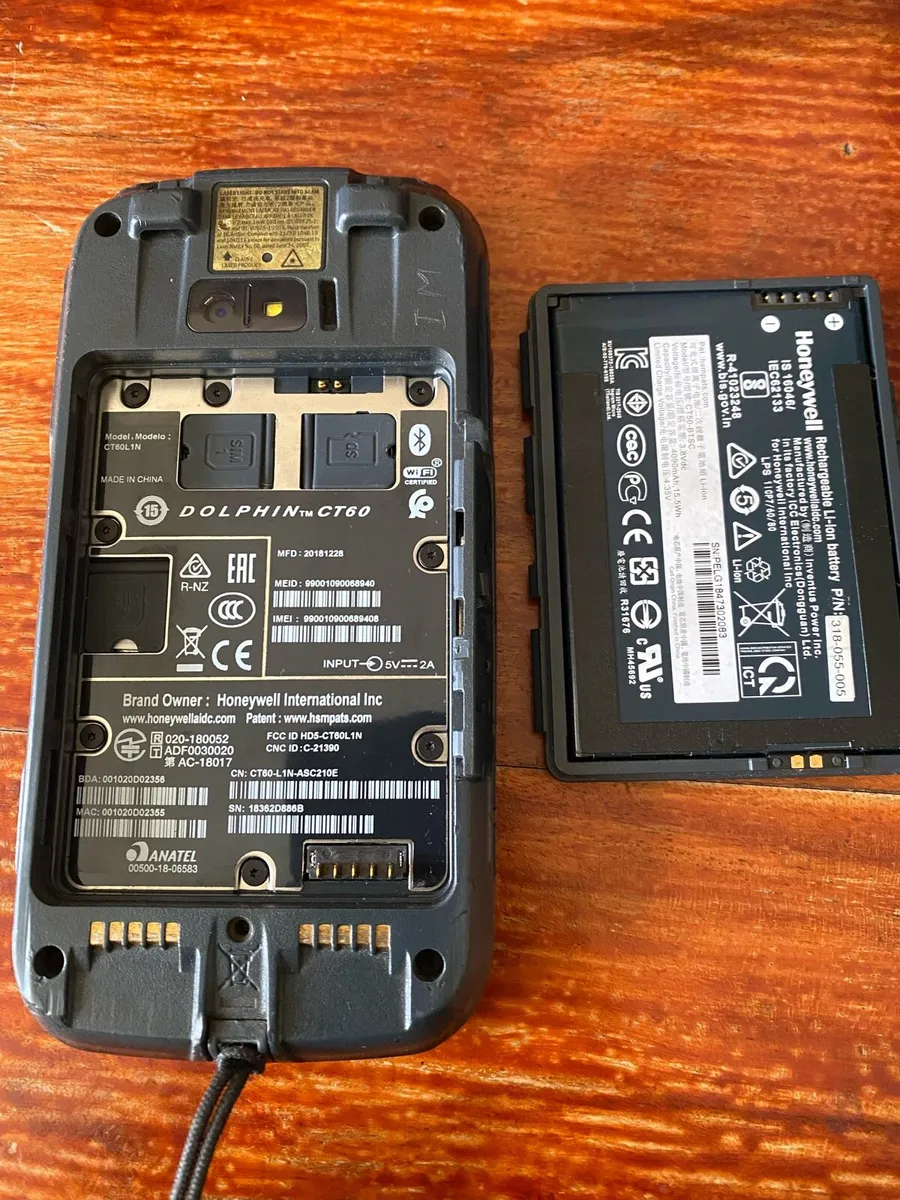 Scaner Honeywell Dolphin CT60 with sim slots - Image 4