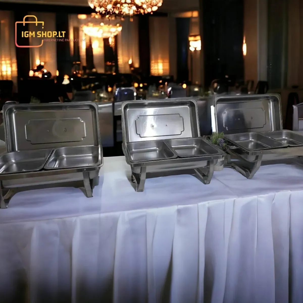 11 Litre buffet Chafing Dish brand new - Image 1