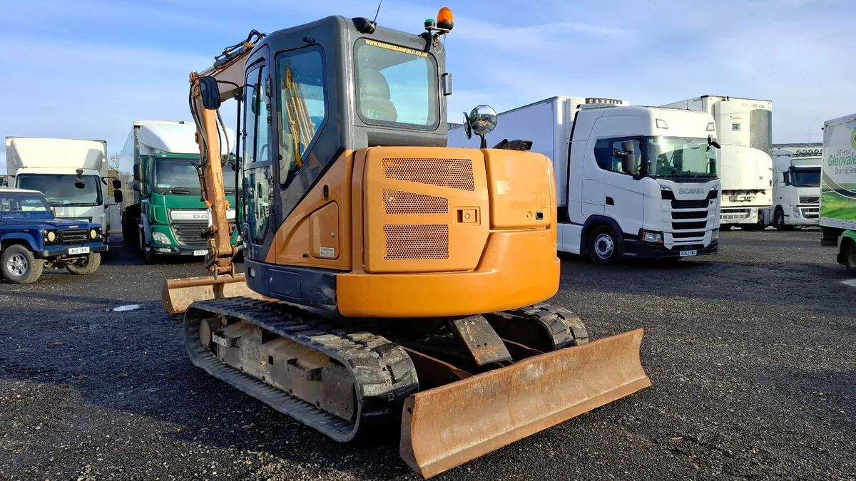 2018 Case CX80C Excavator  ,8 Ton , Zero Swing - Image 4