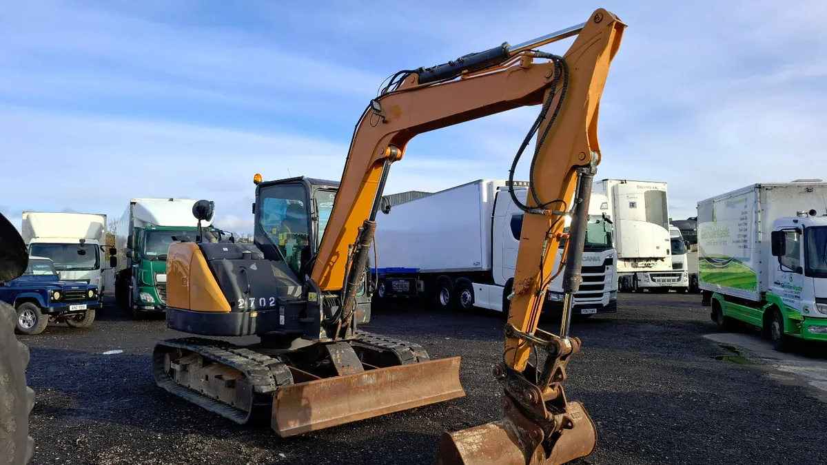 2018 Case CX80C Excavator  ,8 Ton , Zero Swing - Image 1