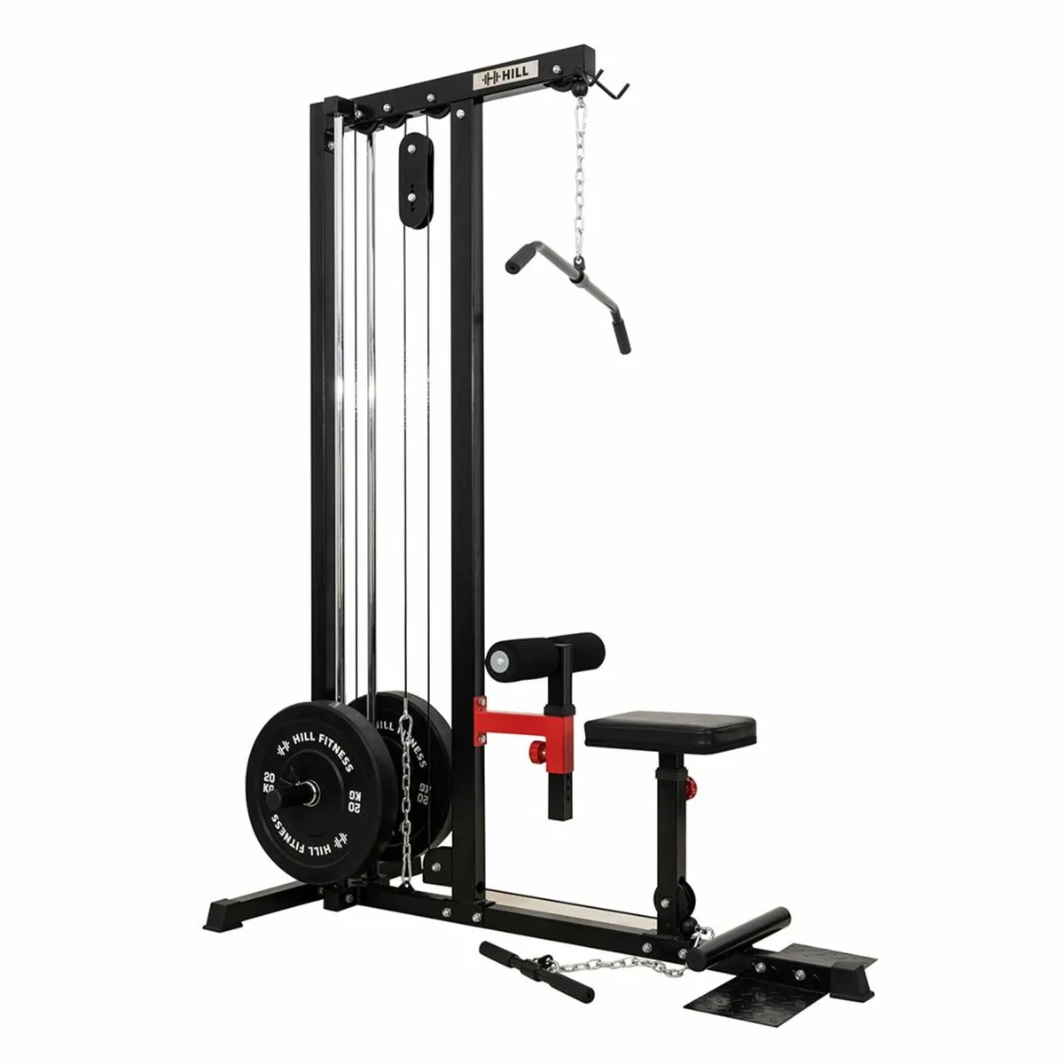 Lat Pulldown & Low Pulley Machine - Weights Gym - Image 1