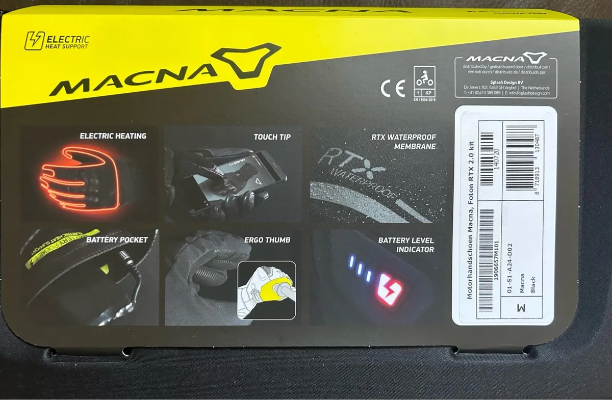 Heated Gloves. Macna Foton 2.0 RTX - Image 4