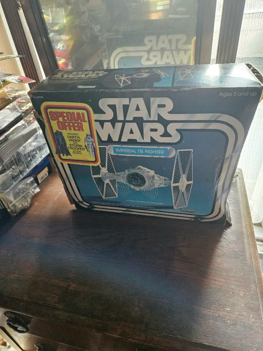 Vintage Star Wars Special Offer Tie Fighter Box - Image 1