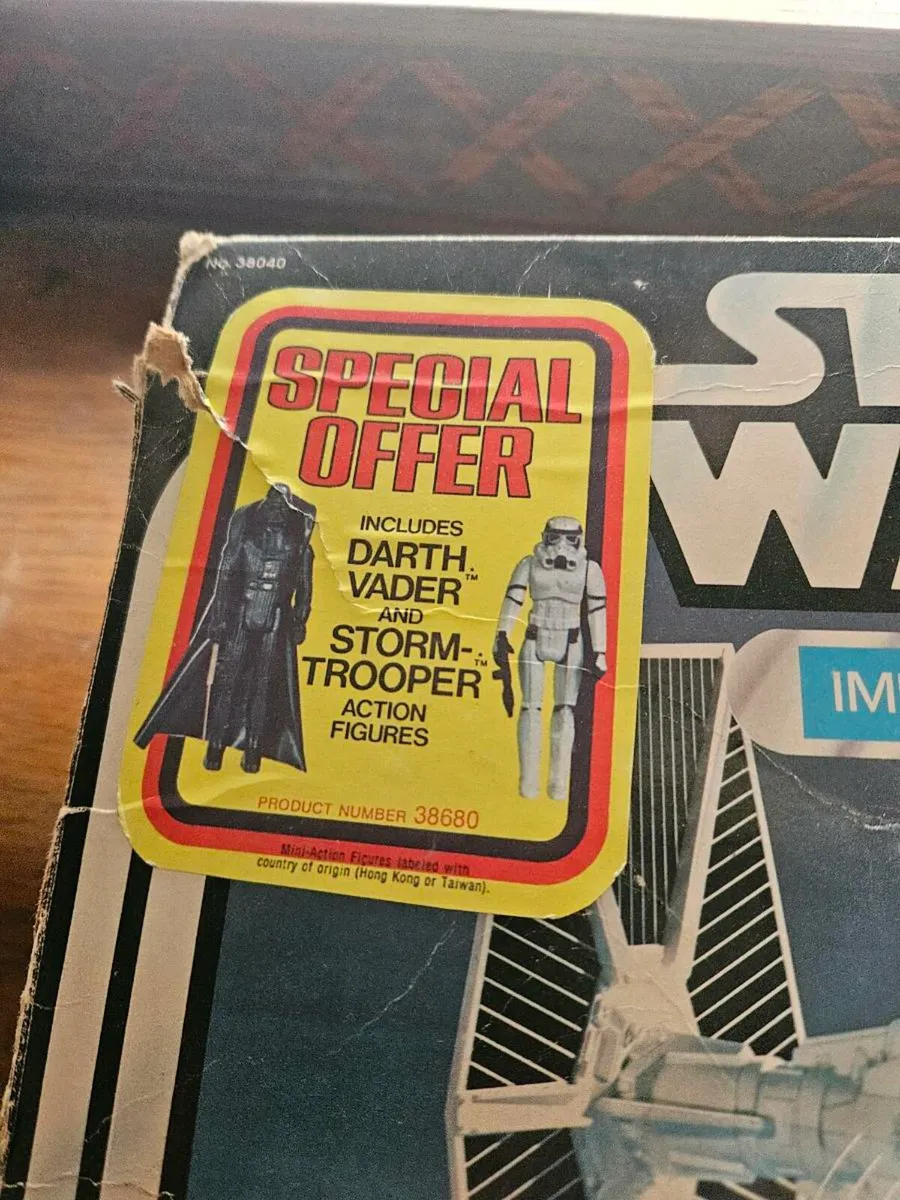 Vintage Star Wars Special Offer Tie Fighter Box - Image 3