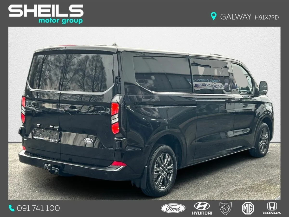 Ford Transit Custom 6 SEATER HYBRID (LOW VRT) - Image 2