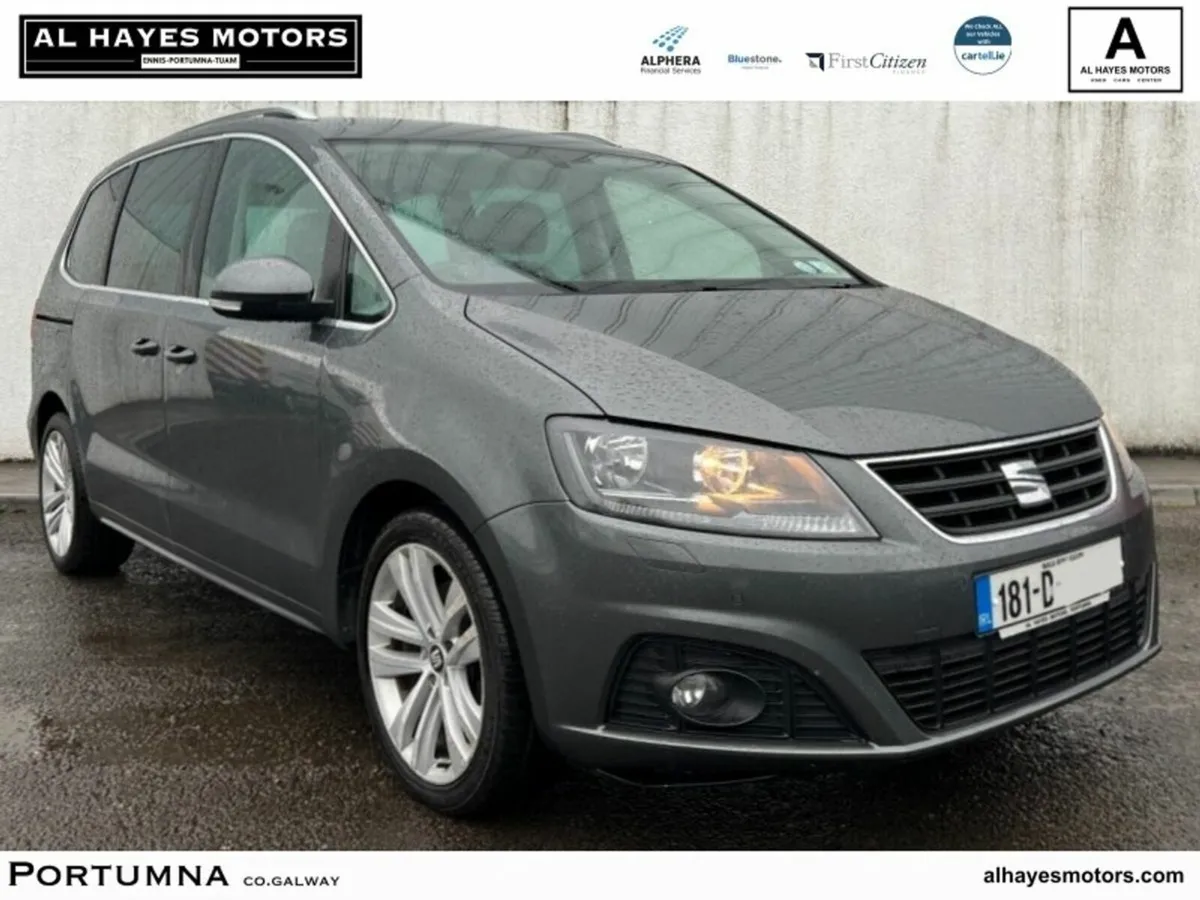 SEAT Alhambra AUTOMATIC SE 2.0 TDI 150BHP*NCT 8/26 - Image 1
