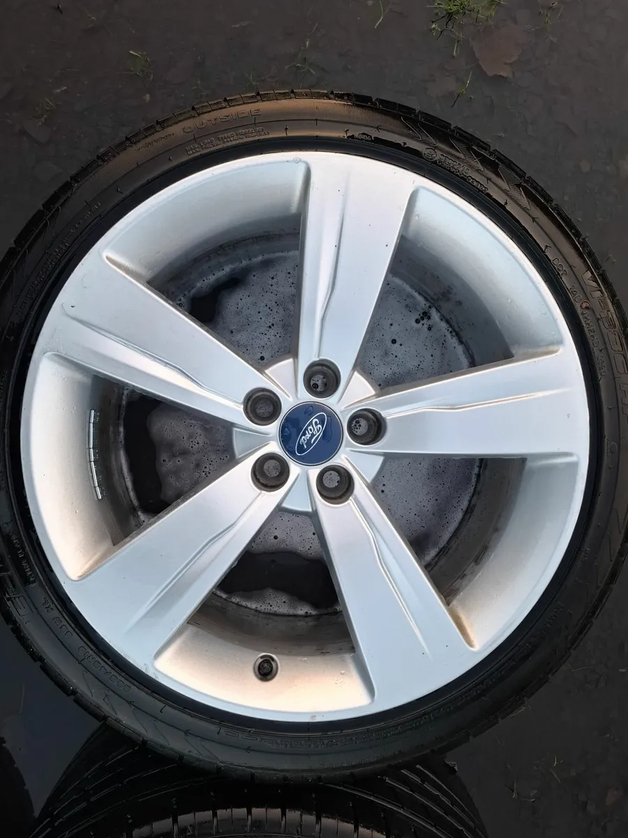 19" Ford Alloys with tyres - Image 2