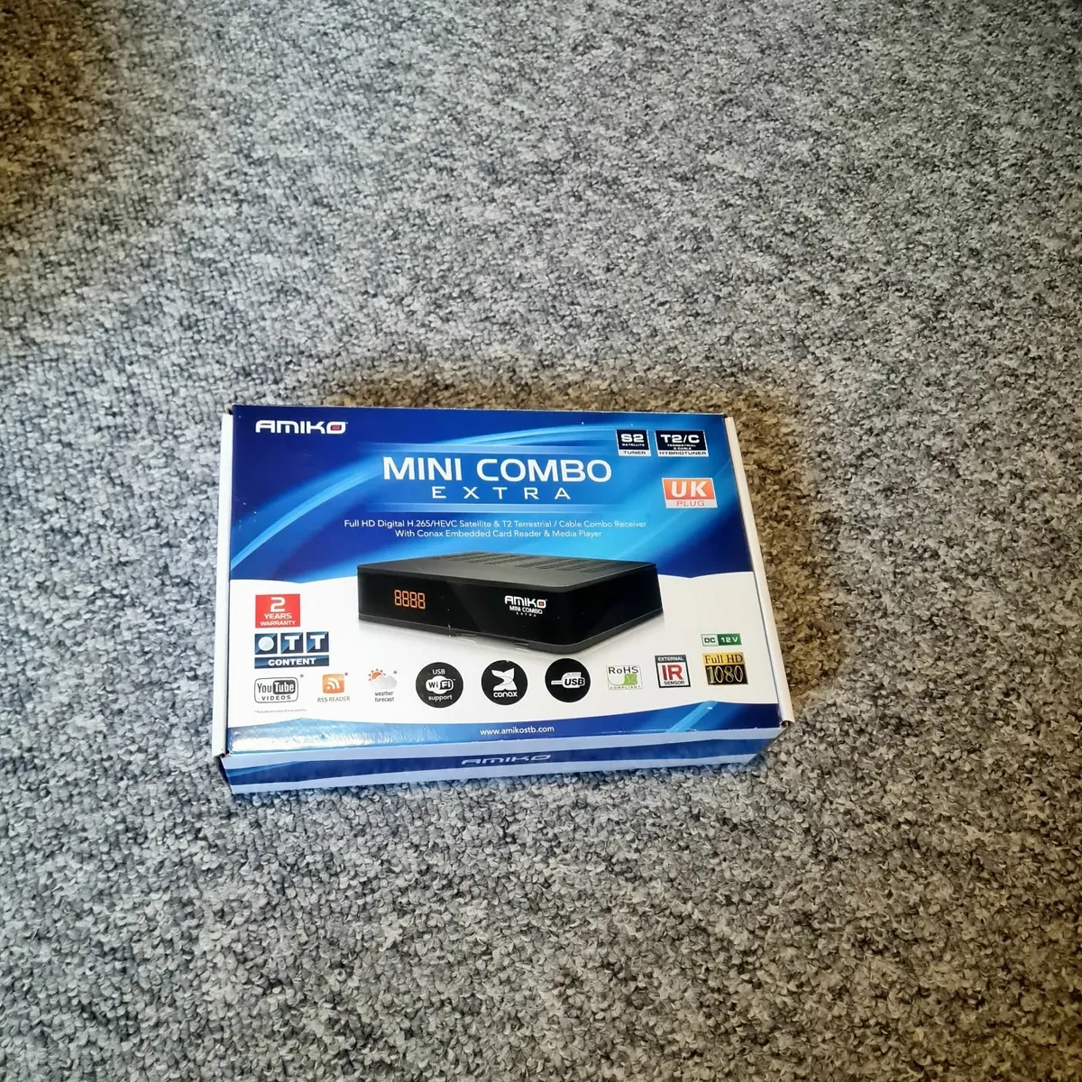 TV satelite receiver Amiko Mini Combo Extra - Image 1