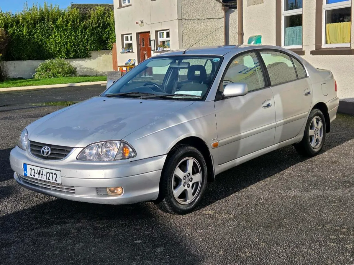 Toyota avensis 2003 1.6 petrol luna nctd €1222 - Image 1
