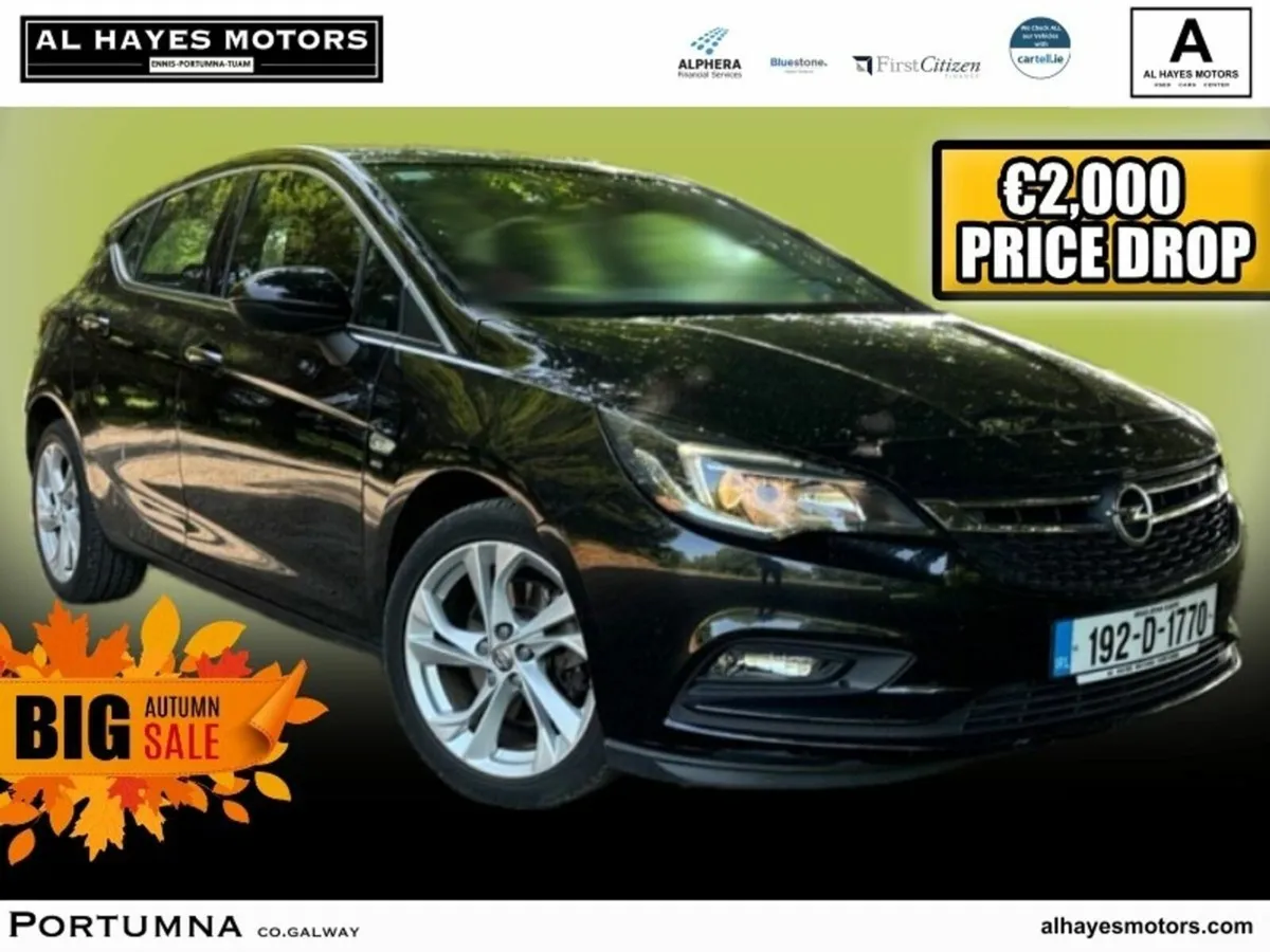 Opel Astra + SRI 1.6 CDTI 5DR  *SALE NOW ON!!* - Image 1