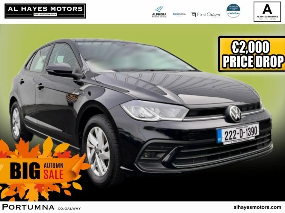 Volkswagen Polo Life 1.0 TSI 95BHP *SALE NOW ON* - Image 1