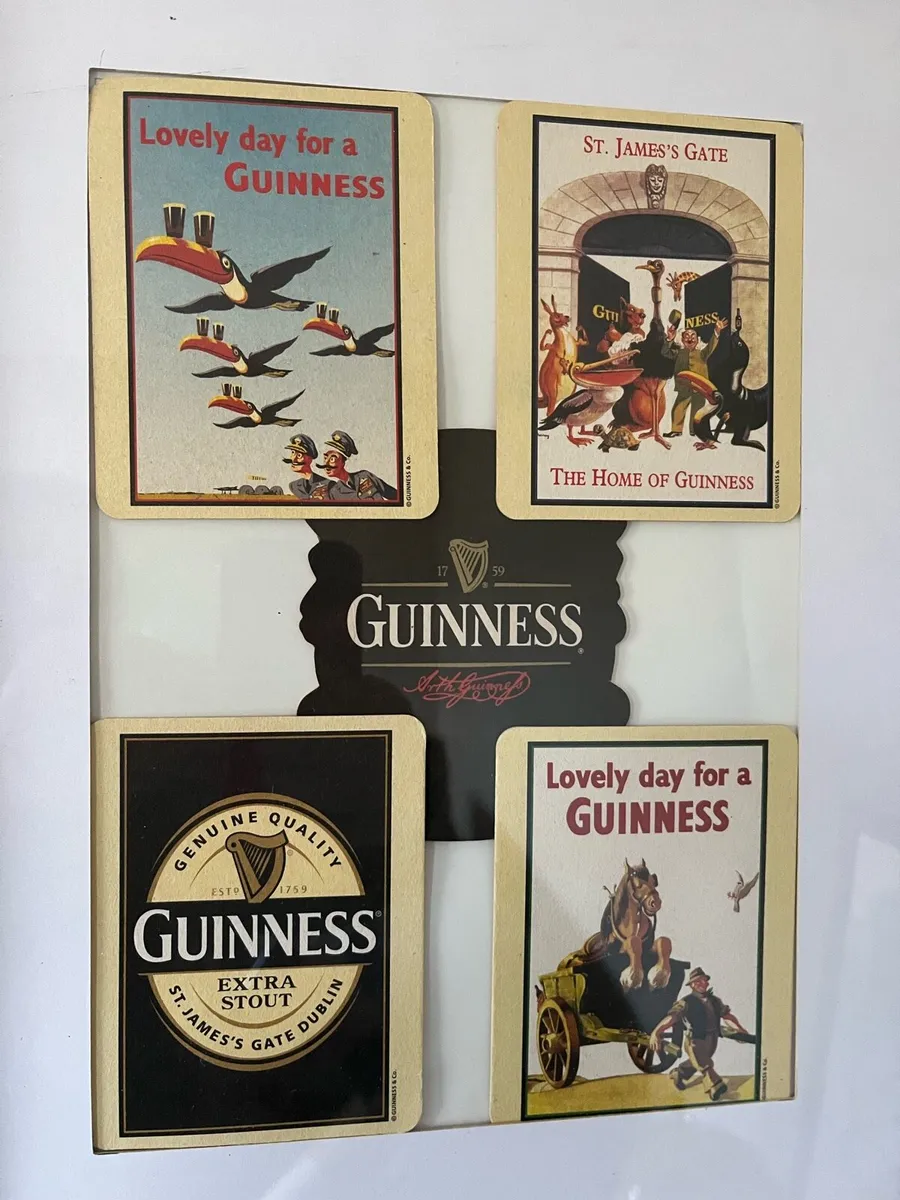 Framed Guinness collectibles - Image 2