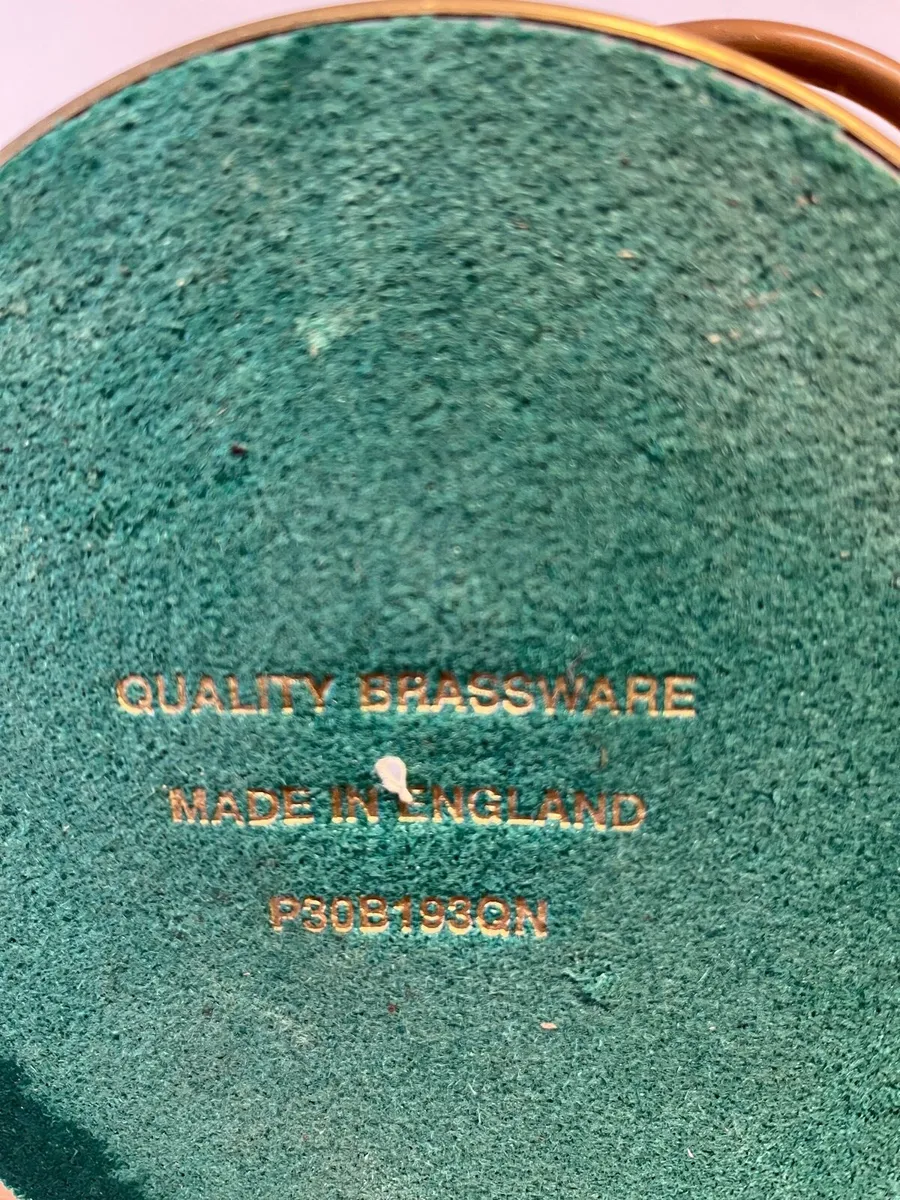 Pair of Vintage brass lamps - Image 4