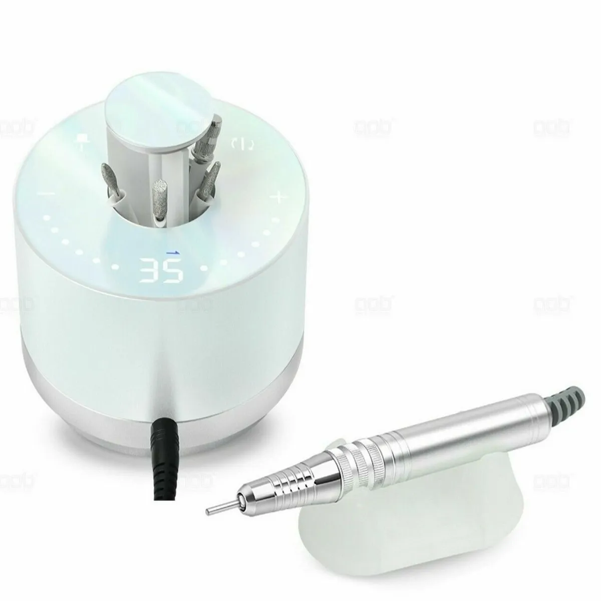 80W 35000RPM BRUSHLESS Electric Nail Drill Machine - Image 1