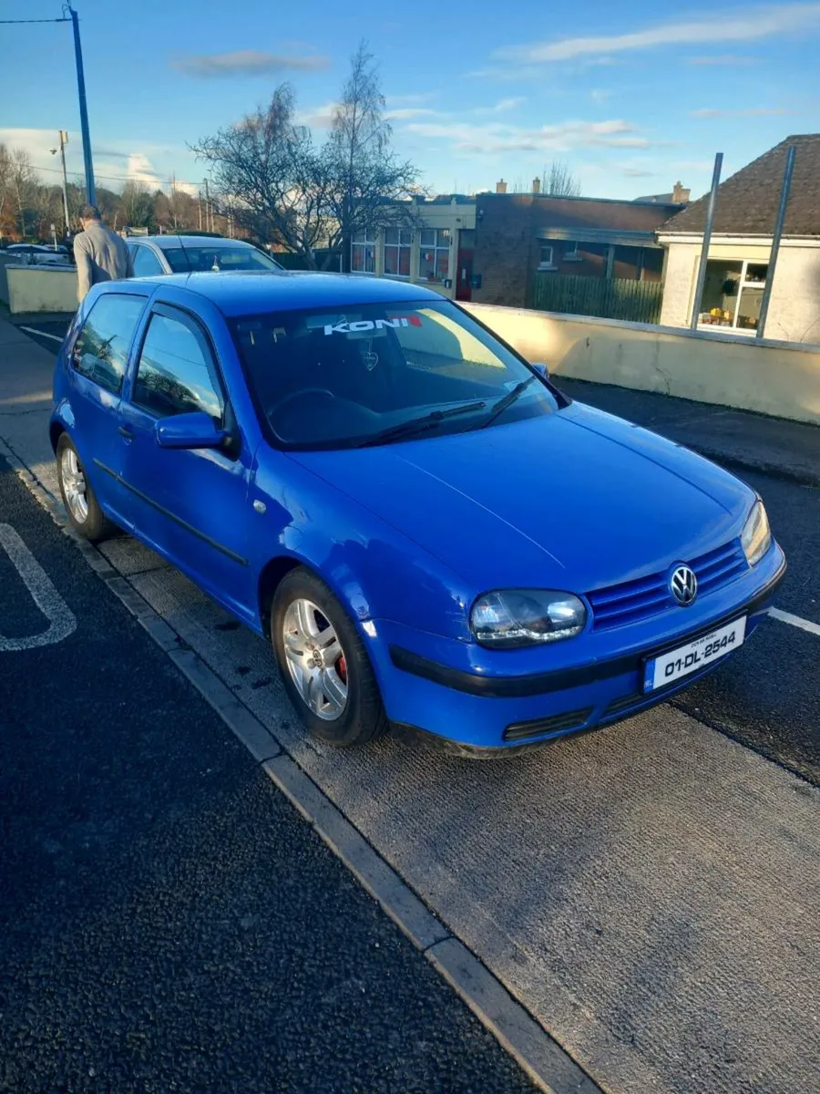 2001 mk4 vw golf nct'd 03/26 drives like new - Image 1
