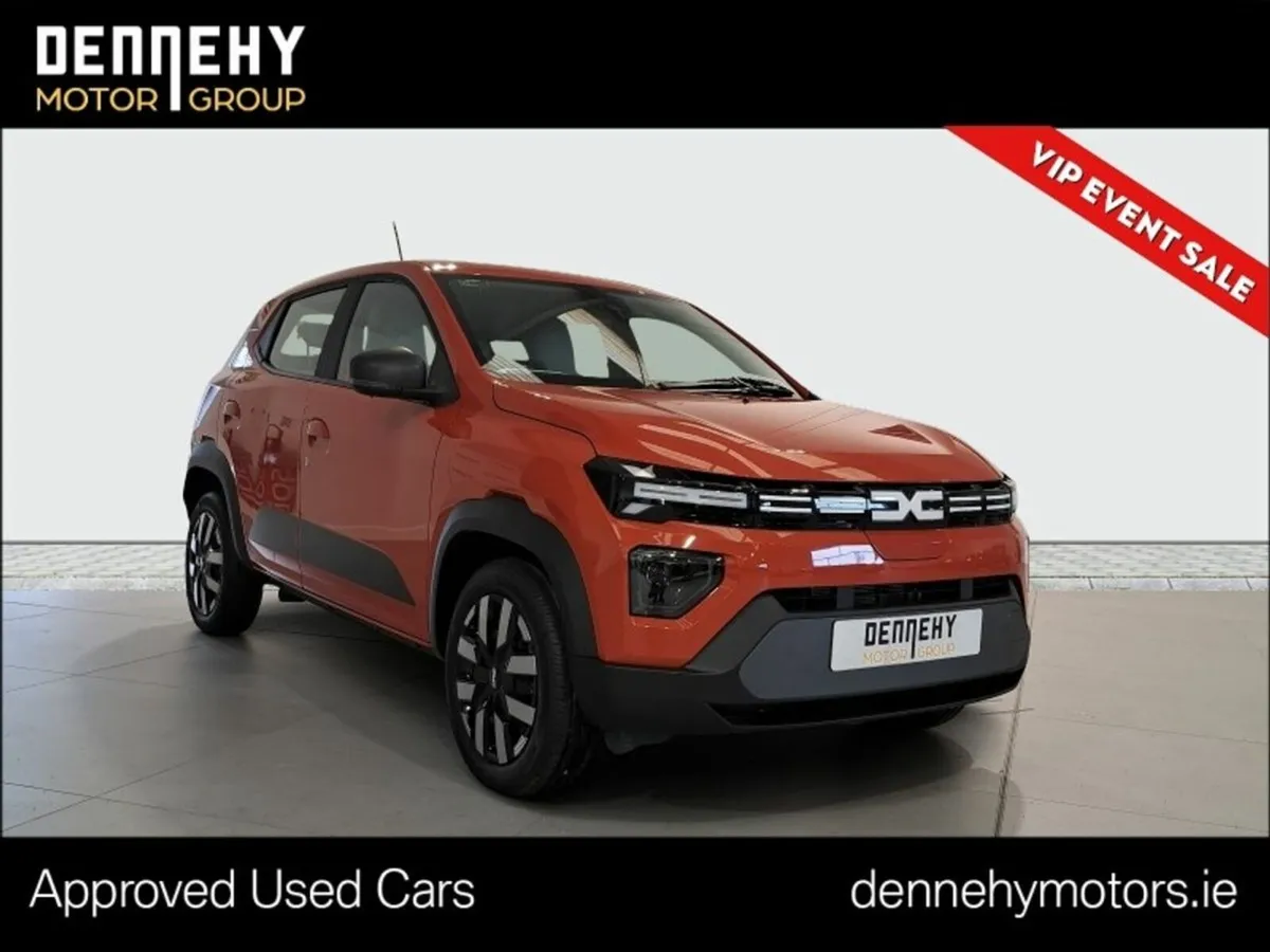 Dacia Spring VIP Sales Event EXTENDED Friday 15th - Image 1