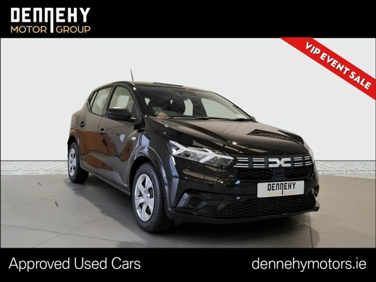 Dacia Sandero VIP Sales Event EXTENDED Friday 15th - Image 1